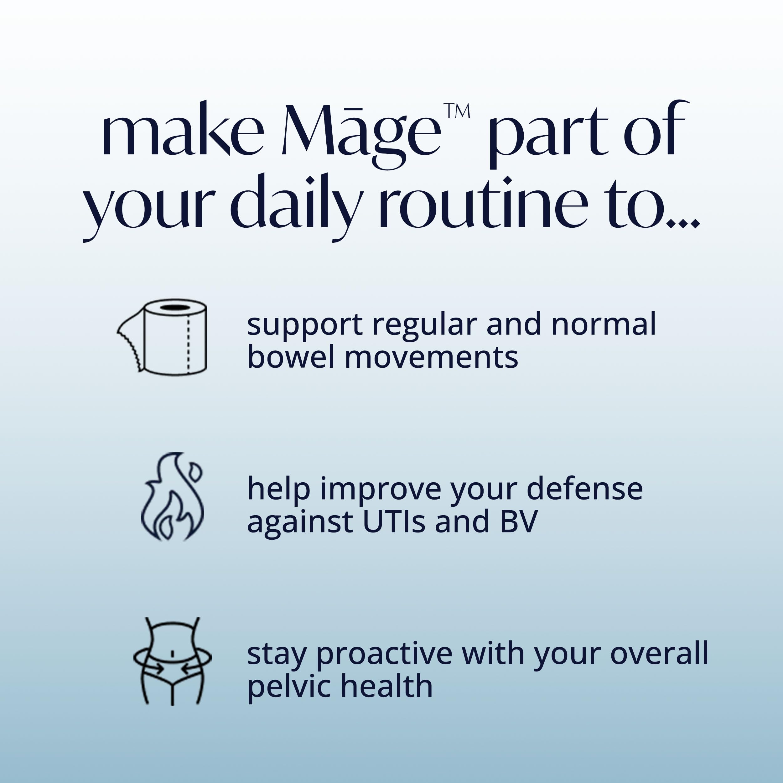 Solv Wellness Mage Probiotic Capsules on a wooden table