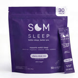 Som Sleep Powder Sleep Aid Cherry flavour front view