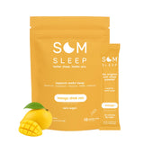 Som Sleep Restorative Sleep Drink Mix product details on a table