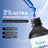 Someraze Methylene Blue Liquid Drops side view showing packaging