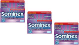 Sominex Night-Time Sleep Aid Tablets original formula pack of 3 front view