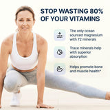 SonoHealth Magnesium Supplement on a wooden table