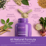 SOON+ Horny Goat Weed Supplement capsules close-up