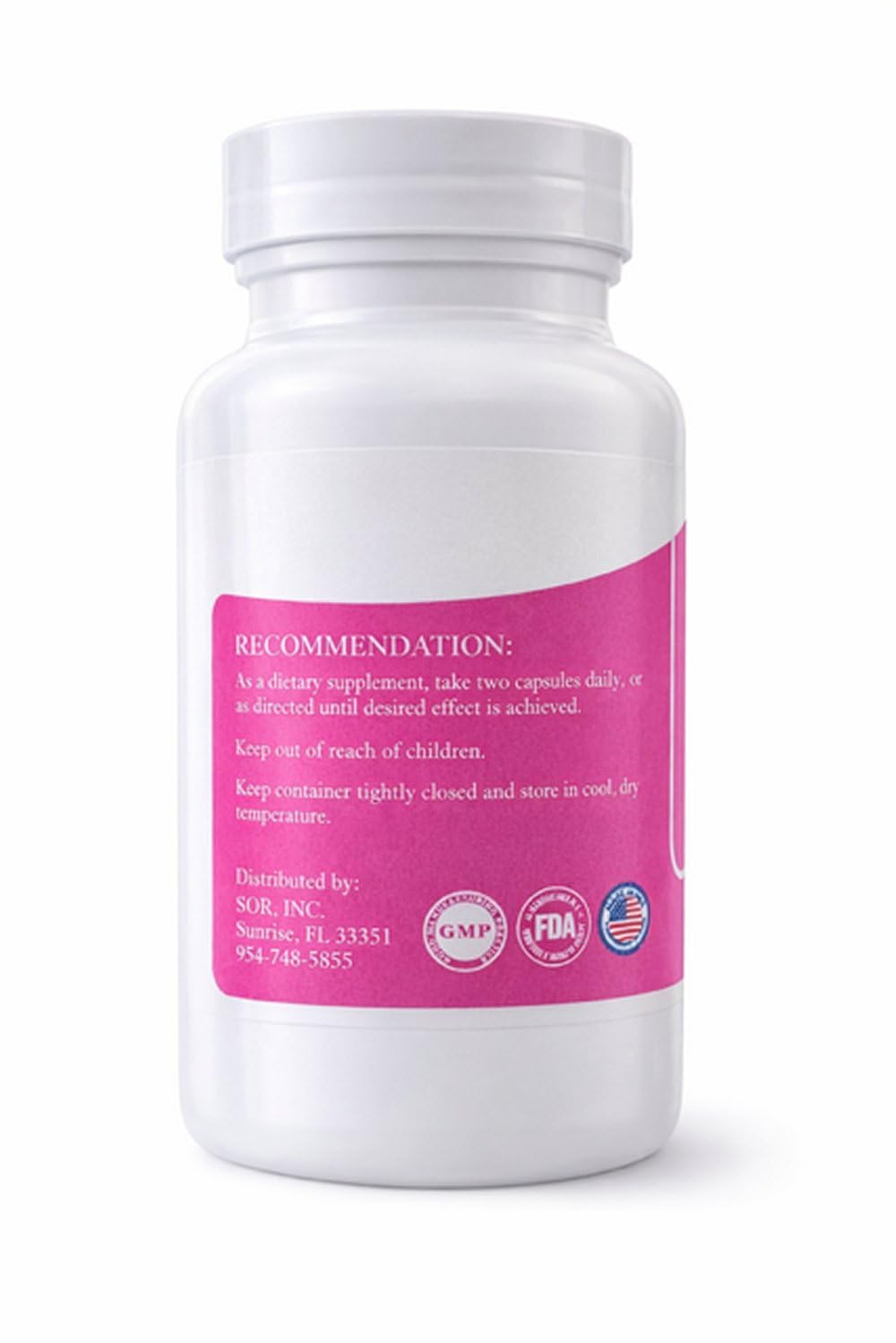 SOR, Inc. Super Raw Mammary 400mg Bovine Mammary Gland Supplement packaging