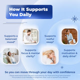 SOTALIX 5-HTP + GABA Supplement with ingredients list
