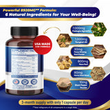 SOTALIX Blended Vitamin & Mineral Supplement 90 Capsules side view