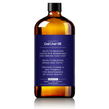 SOULSATION Icelandic Cod Liver Oil bottle on a kitchen counter