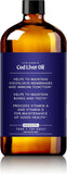 SOULSATION Icelandic Cod Liver Oil bottle with a measuring spoon