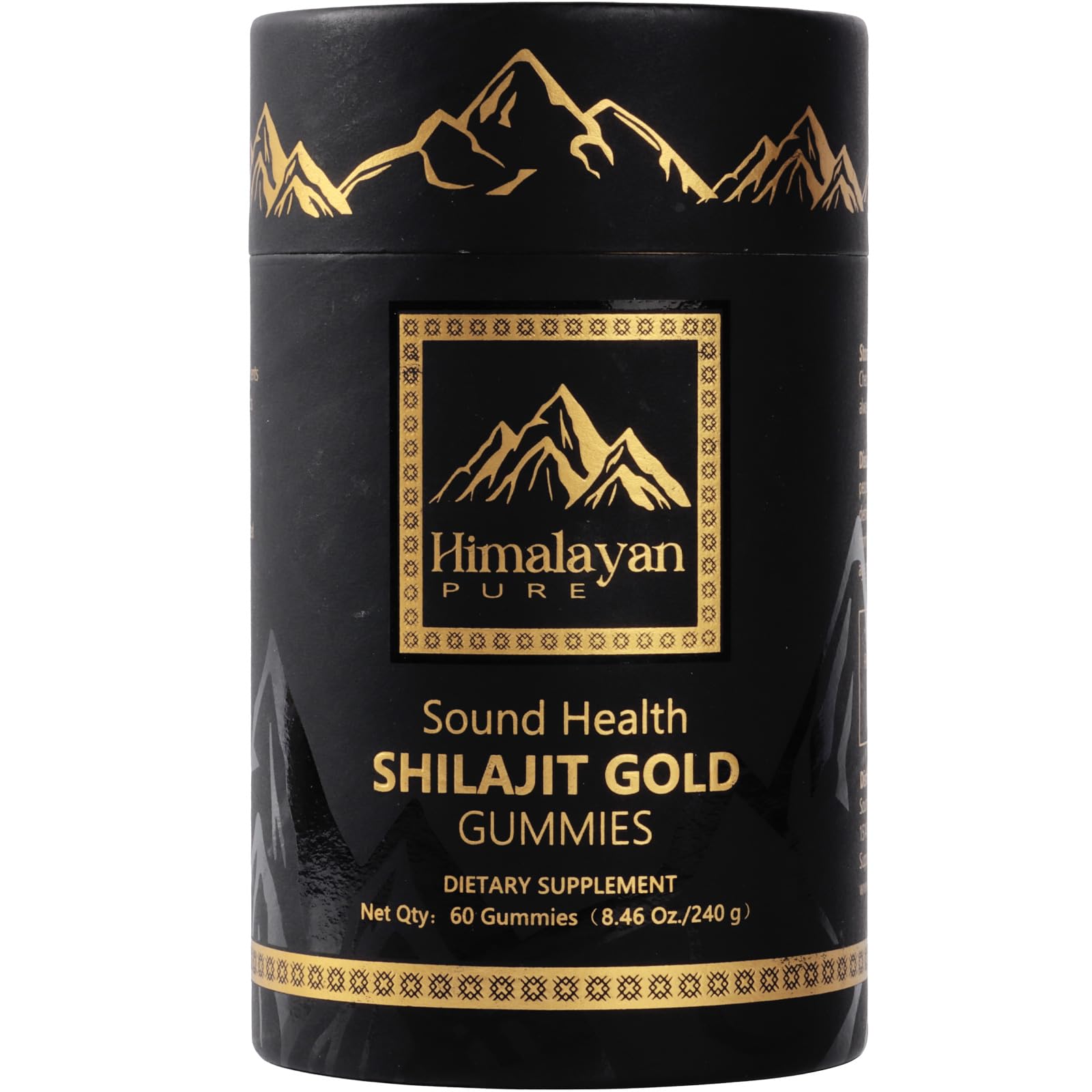 SoundHealth Shilajit Gummies 3000mg front view