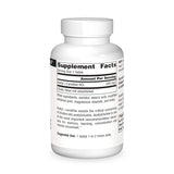 Source Naturals Acetyl-L-Carnitine capsule bottle side view