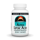Source Naturals Alpha Lipoic Acid 45g supplement front view