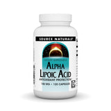 Source Naturals Alpha Lipoic Acid 45g supplement front view