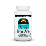 Source Naturals Alpha Lipoic Acid 45g tablet bottle front view