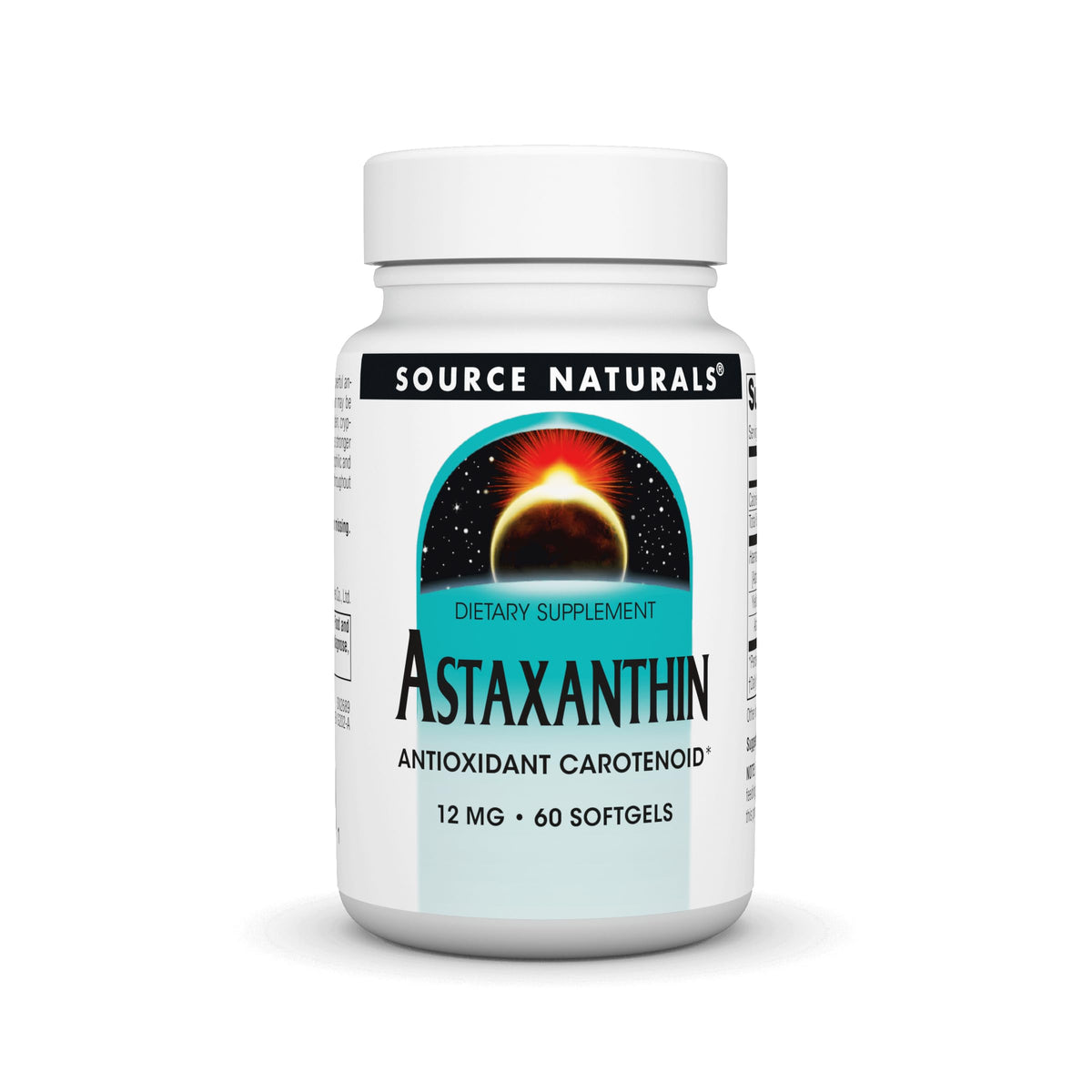Source Naturals Astaxanthin Softgels front view
