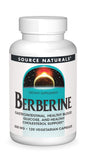 Source Naturals Berberine 500mg capsule bottle front view