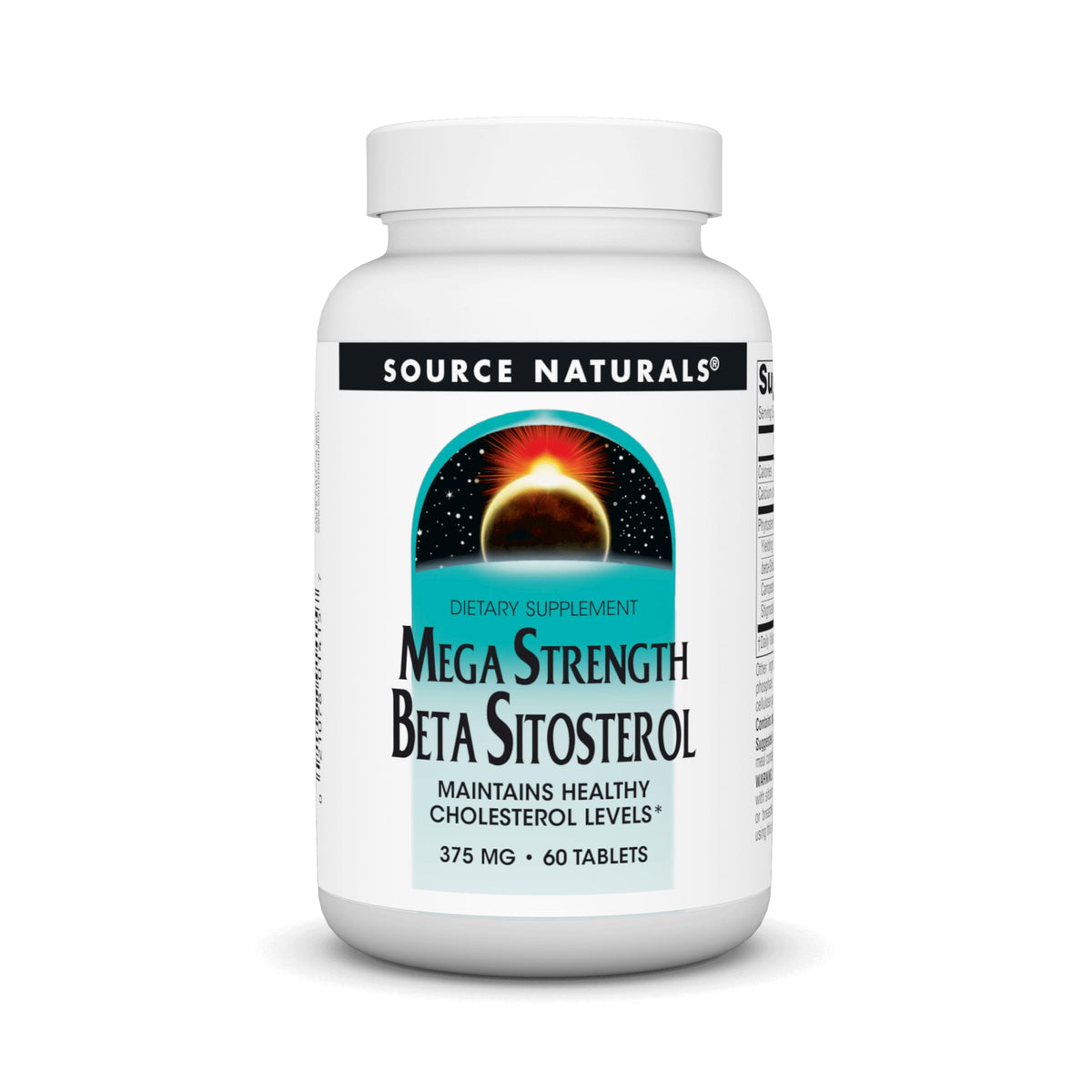Source Naturals Beta Sitosterol Phytosterol Complex 45g front view
