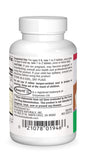 Source Naturals Brain Nutrients Supplement side view with ingredients