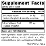 Source Naturals Butcher's Broom 227g side view