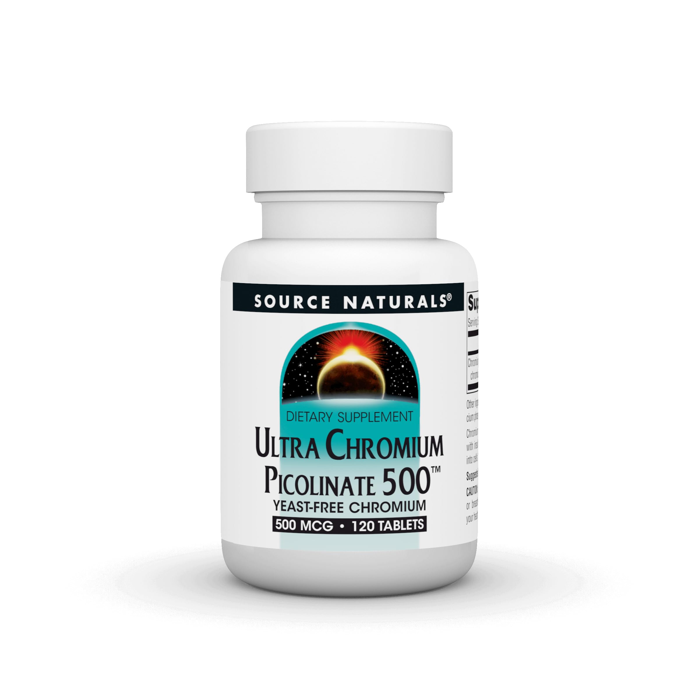 Source Naturals Chromium Supplement 14g front view
