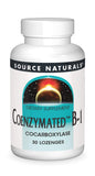 Source Naturals Coenzymated B-1 Peppermint Lozenge front view