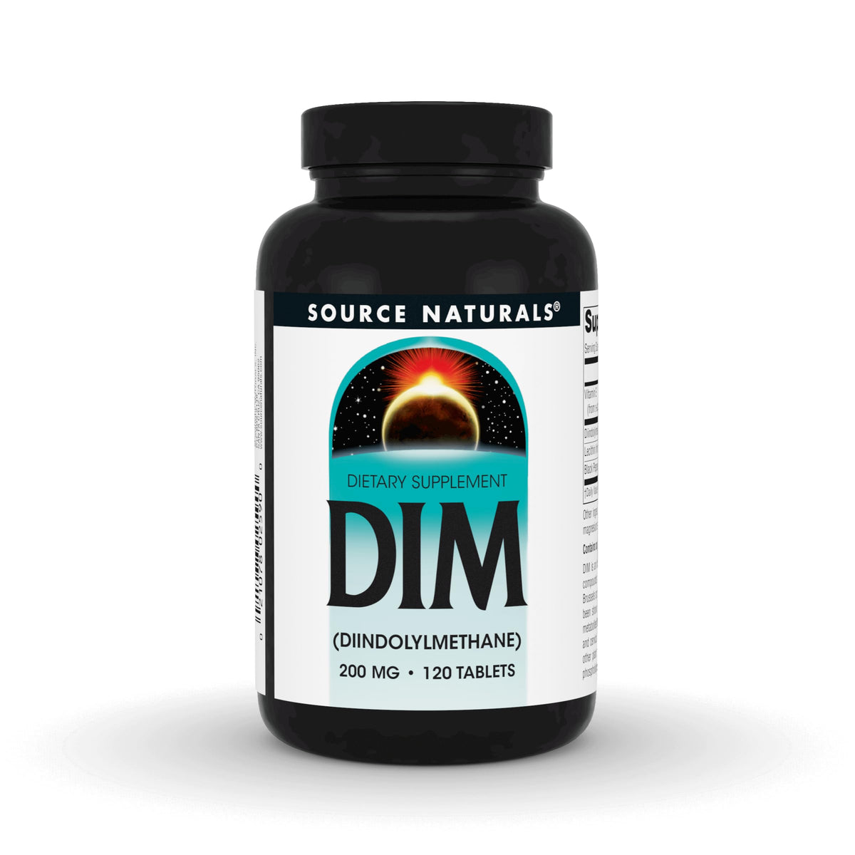 Source Naturals DIM Supplement 45g front view with packaging