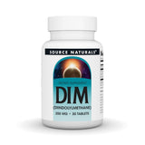 Source Naturals DIM Supplement 45g front view with packaging
