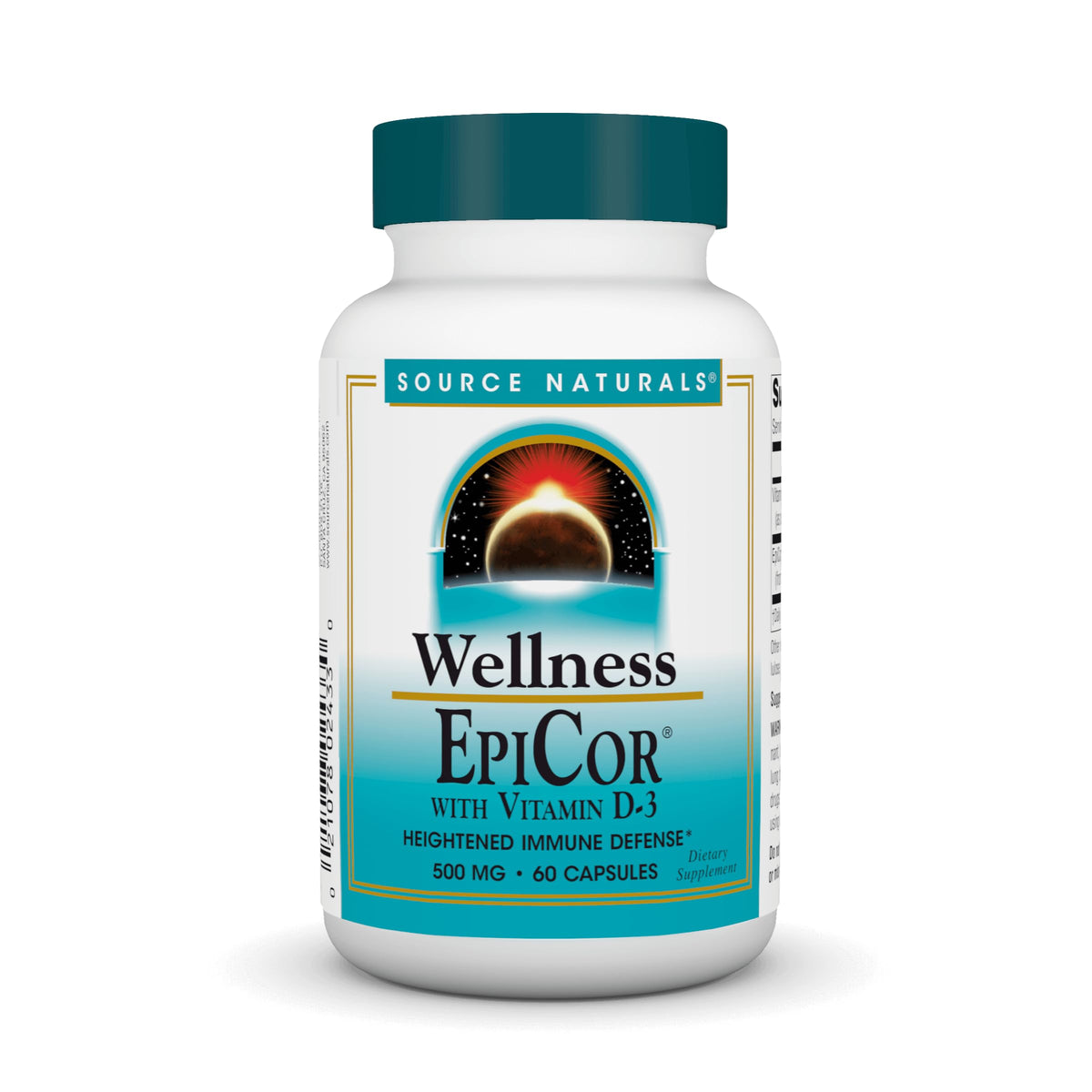 Source Naturals EpiCor Dried Yeast Fermentate 45g supplement front view