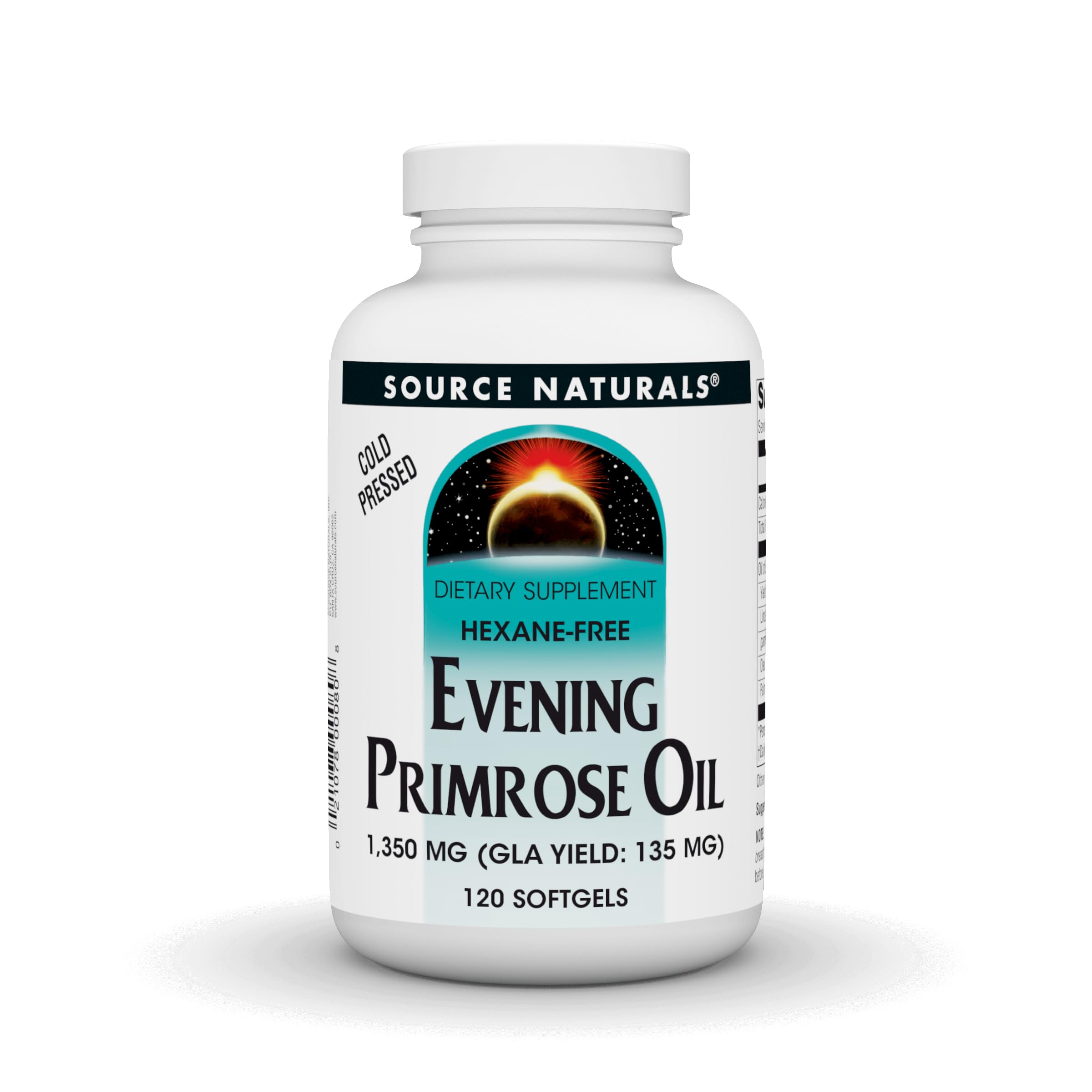 Source Naturals Evening Primrose Oil Softgels front view
