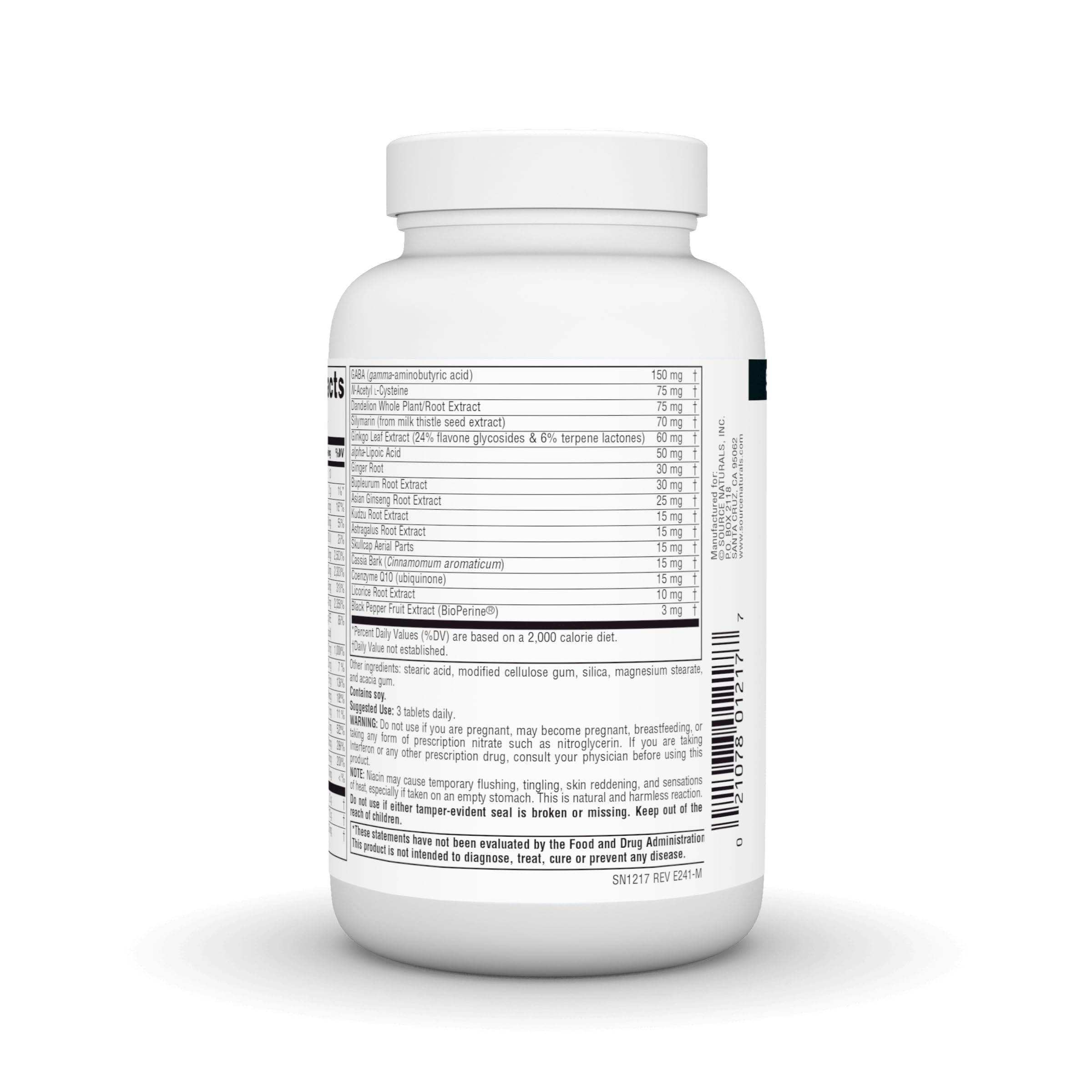 Source Naturals Fibro-Response ingredient list
