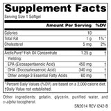 Source Naturals Fish Oil Softgels 850mg side view