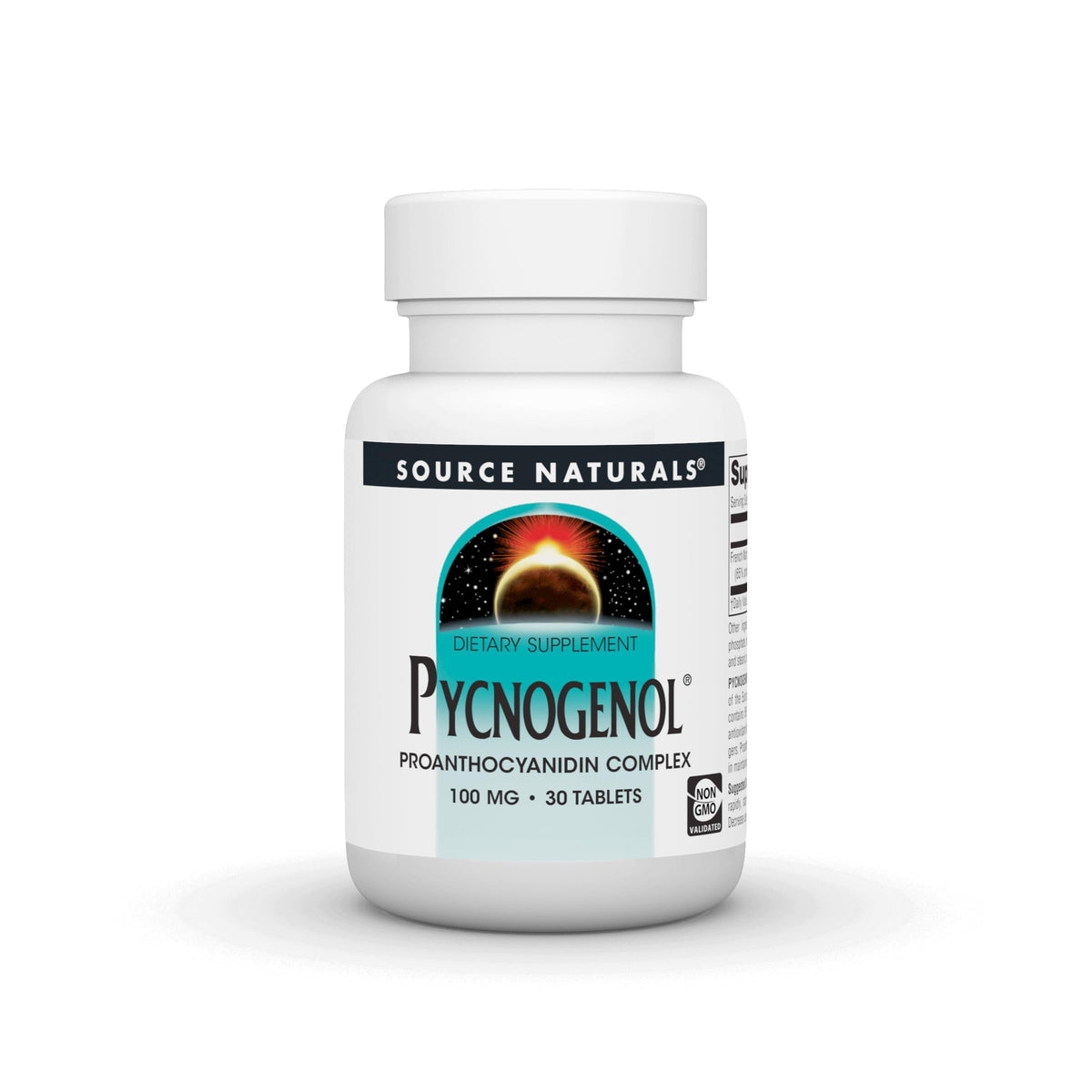 Source Naturals French Maritime Pine Bark Extract 27g front view
