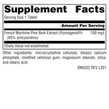 Source Naturals French Maritime Pine Bark Extract 27g side view
