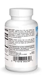 Source Naturals GABA Calm Lozenge side view with ingredients