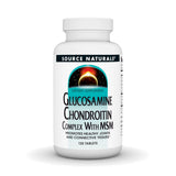 Source Naturals Glucosamine Chondroitin Complex 120 Tablets front view