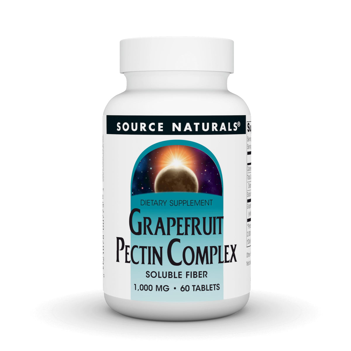 Source Naturals Grapefruit Pectin Tablets front view