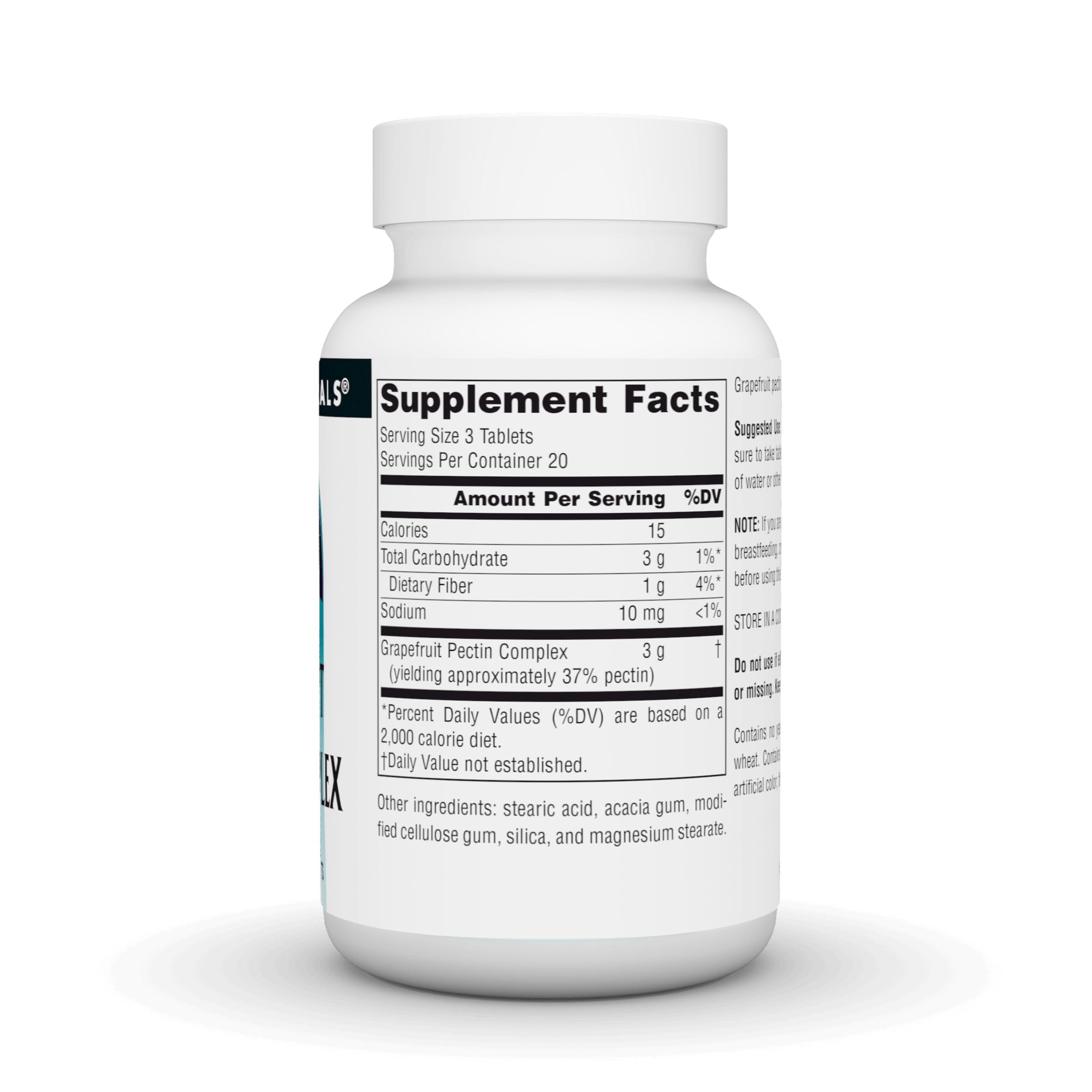 Source Naturals Grapefruit Pectin Tablets packaging