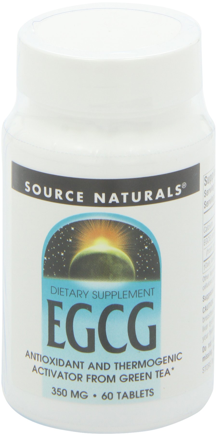 Source Naturals Green Tea Extract EGCG 59g tablets packaging