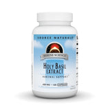 Source Naturals Holy Basil Leaf Extract 100g capsule bottle front view