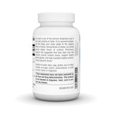 Source Naturals Holy Basil Leaf Extract capsules on a wooden surface