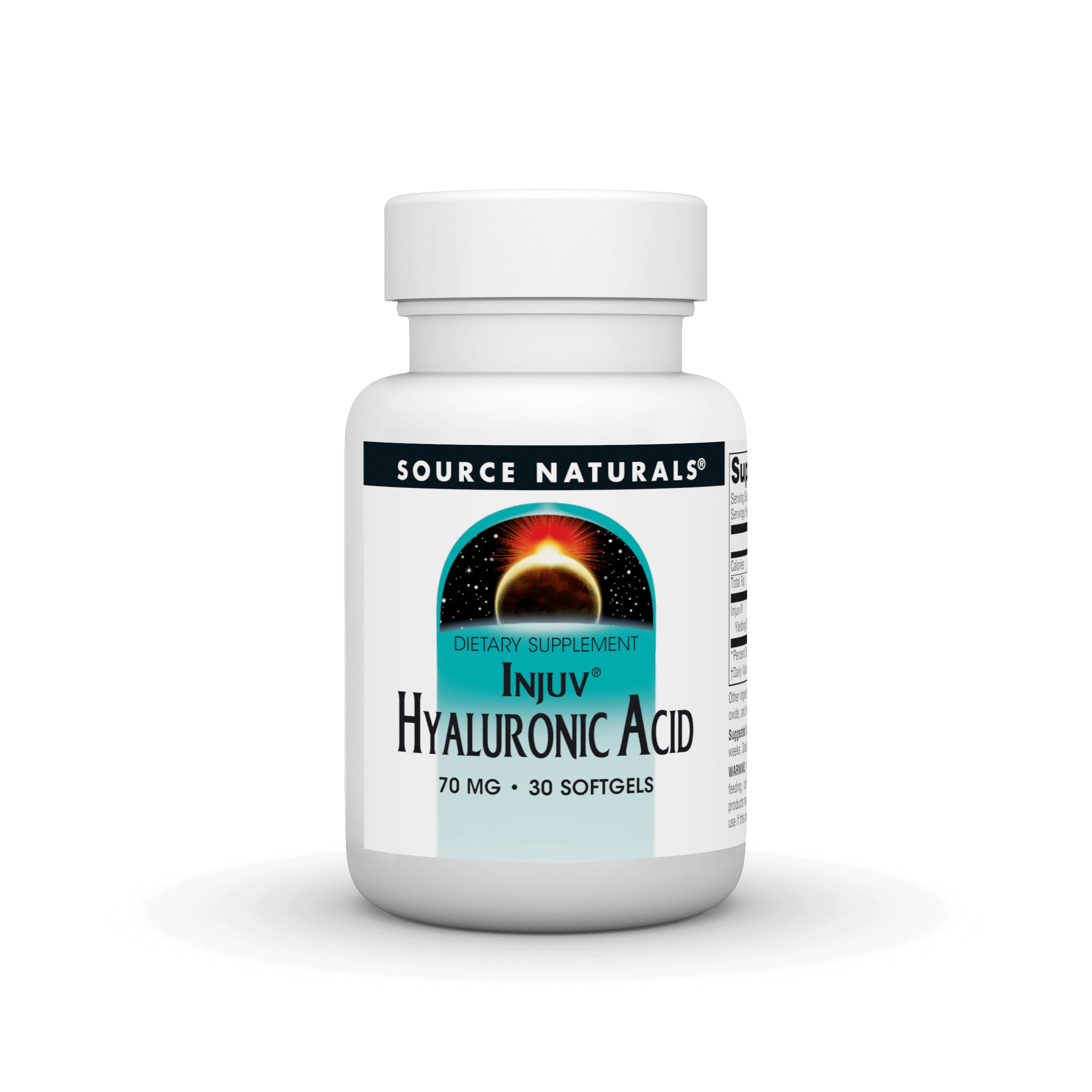 Source Naturals Hyaluronic Acid Softgels front view packaging