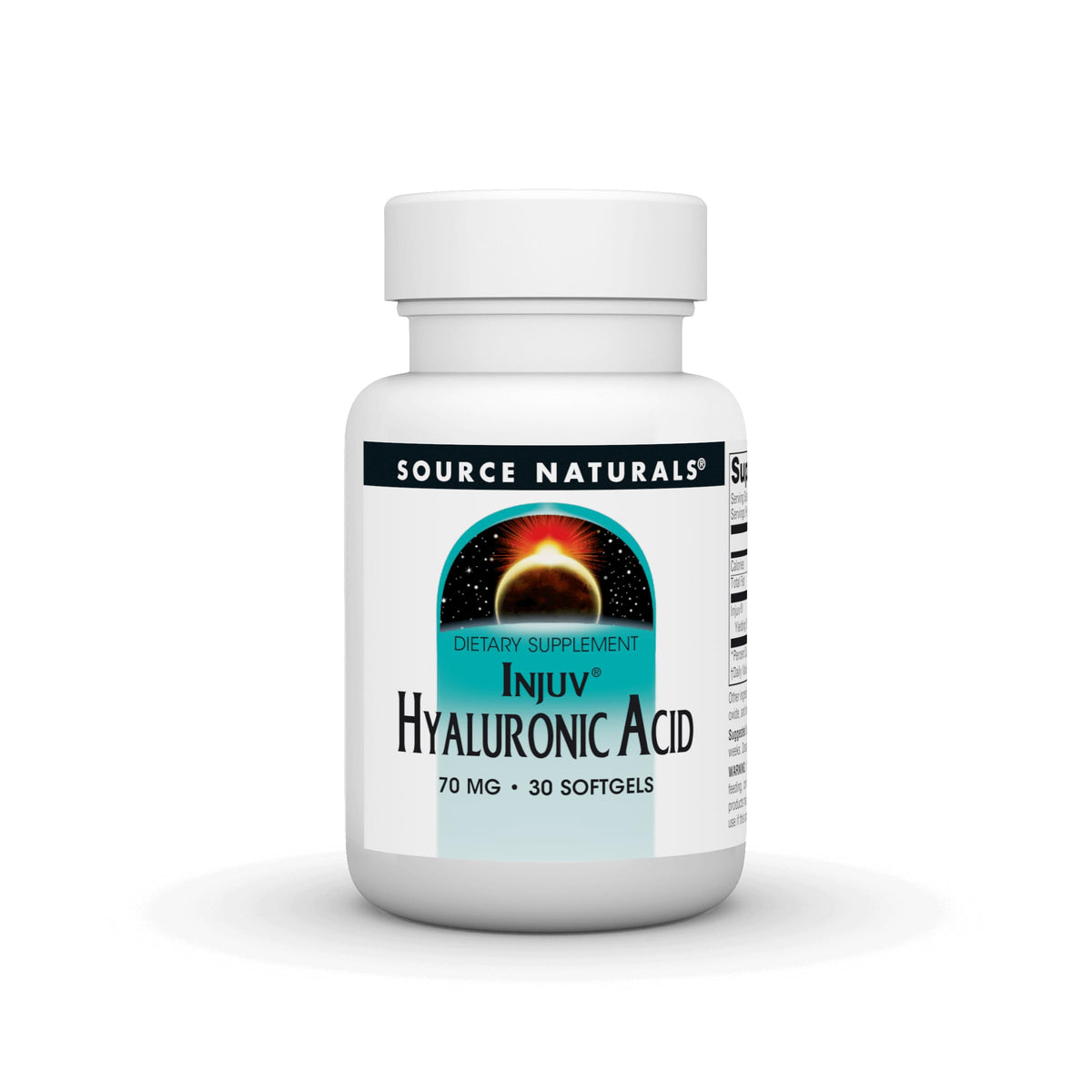 Source Naturals Hyaluronic Acid Softgels front view packaging