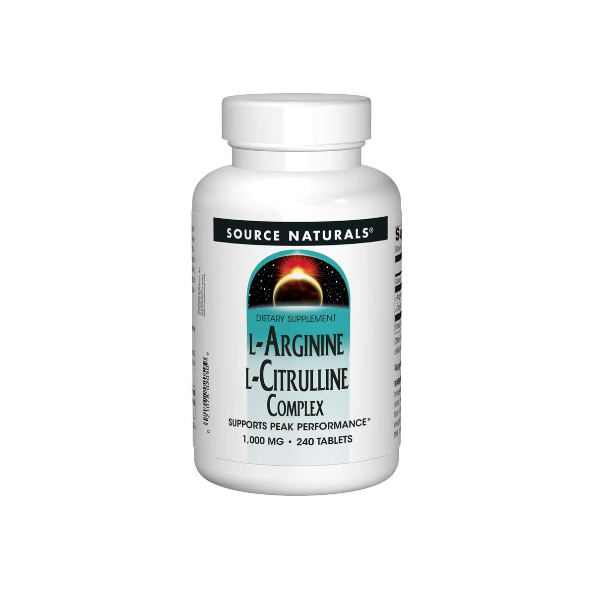 Source Naturals L-Arginine 45g front view of packaging