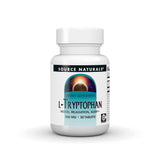 Source Naturals L-Tryptophan 500mg 30 Tablets front view
