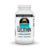 Source Naturals Lecithin Softgels 25g front view
