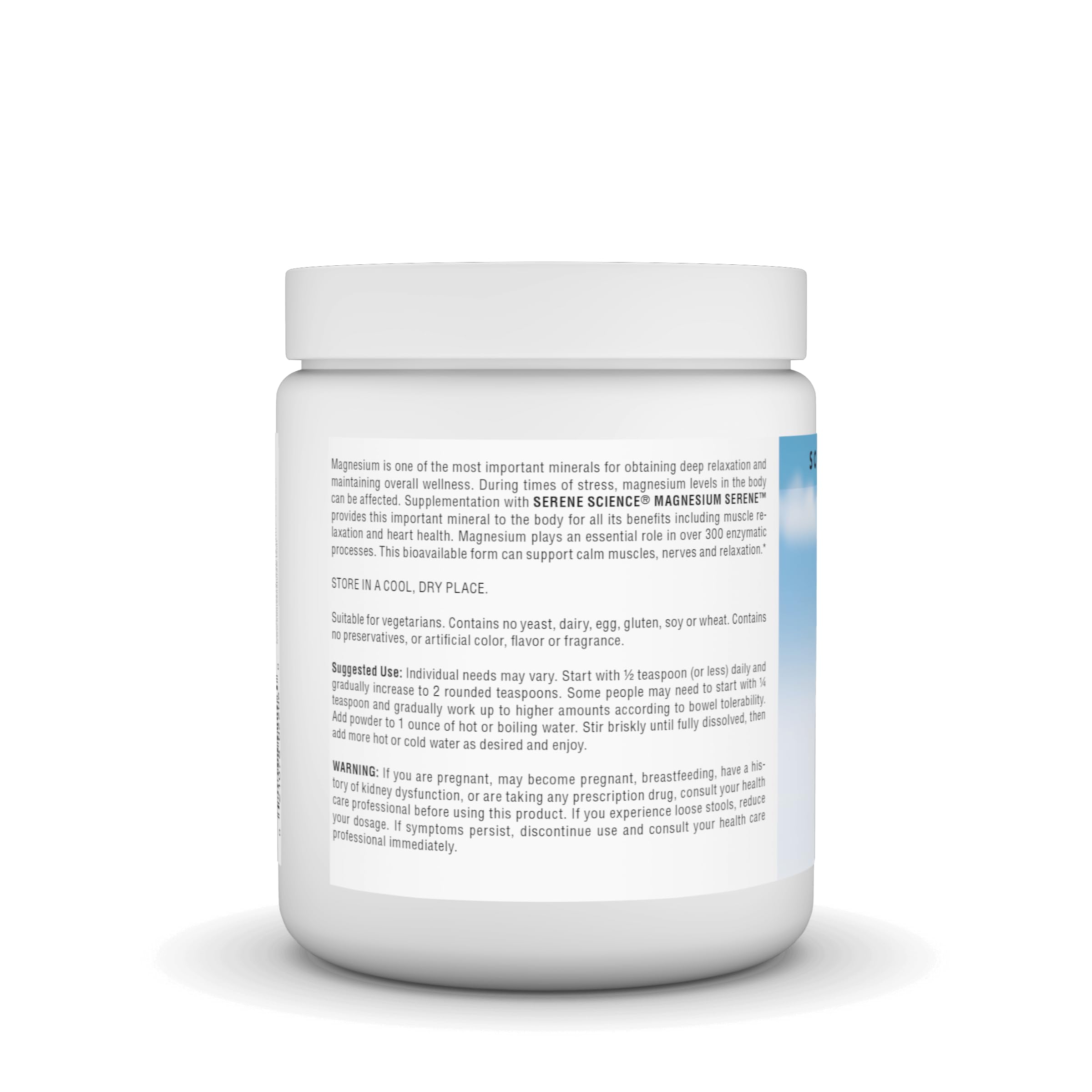 Source Naturals Magnesium Citrate Powder 800mg packaging side view
