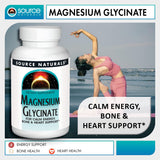 Source Naturals Magnesium Glycinate 399g packaging