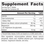 Source Naturals Magnesium Glycinate 399g product label close-up