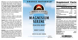 Source Naturals Magnesium Powder ingredients list