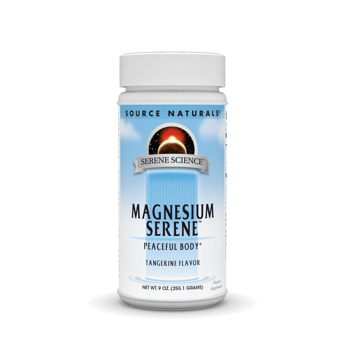 Source Naturals Magnesium Serene 255g powder front view