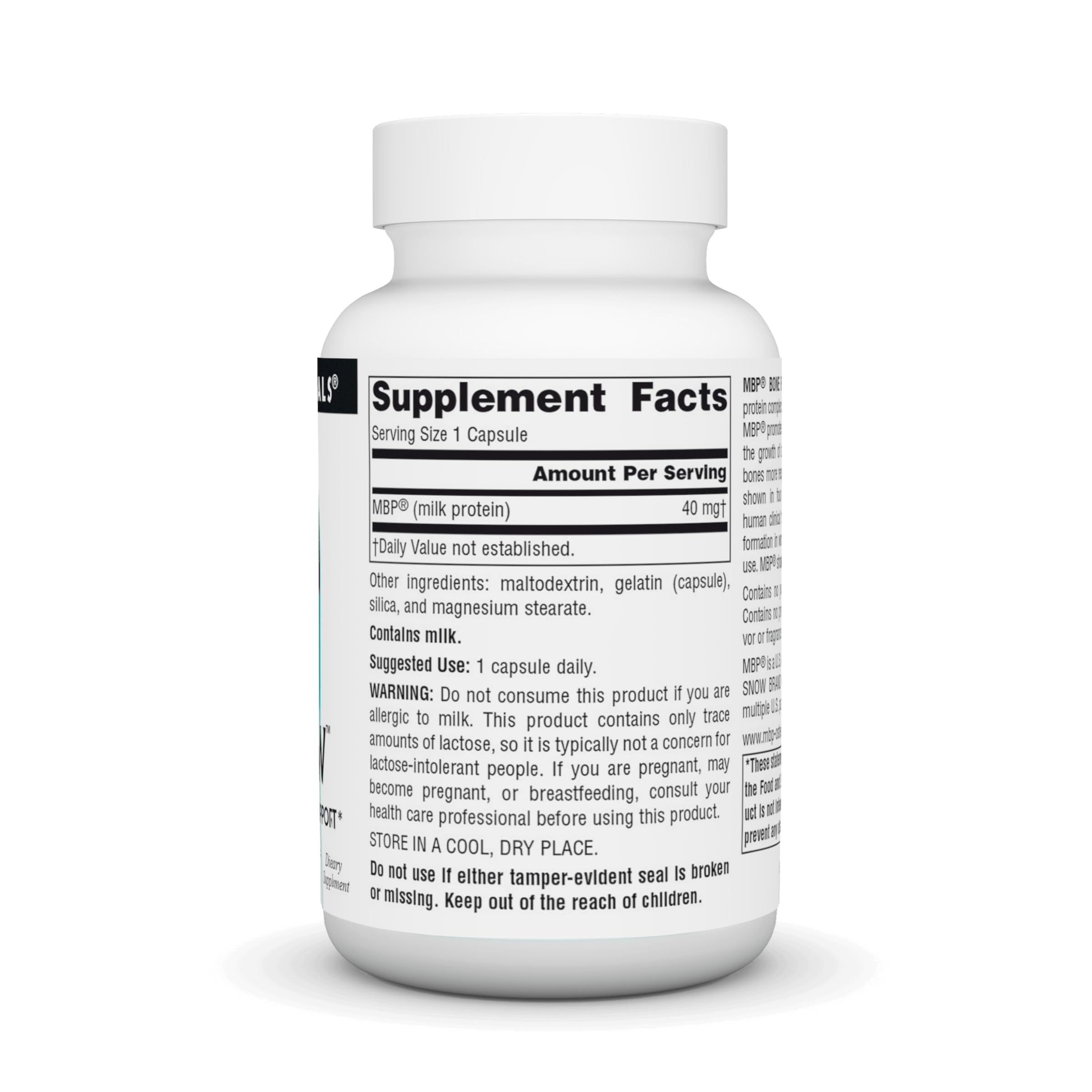 Source Naturals MBP Bone Renew 32g capsule close-up